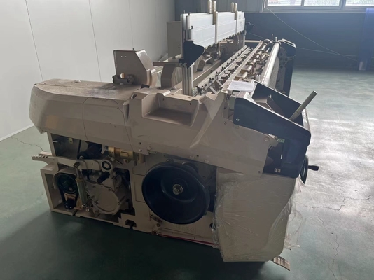 Kain Katun Elektronik Air Jet Looms Teknologi Tenun Mekanik 1000 RPM