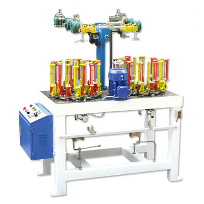 8 16 Mesin Jalinan Spindle Untuk Menjahit Tali Elastis Bulat Jalinan