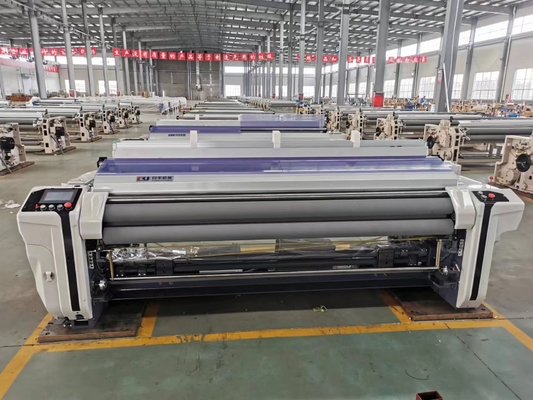 Double Nozzle Elektronik LO / TU Mesin Tekstil Water Jet Loom Dengan Plain Shedding