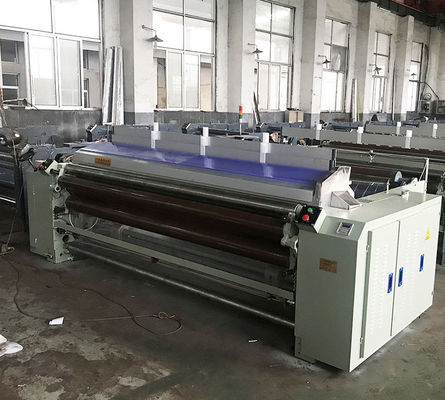 Plain Shedding Tekstil Tenun Water Jet Loom 190cm 2 Warna