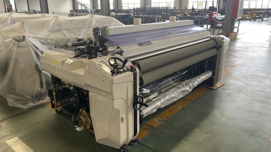 Mesin Jet Air Mekanik Mesin Tenun Tekstil Nozzle Ganda 170cm