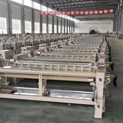 280cm Elektronik Kecepatan Tinggi Loom Double Nozzle Waterjet Loom Weaving Machine