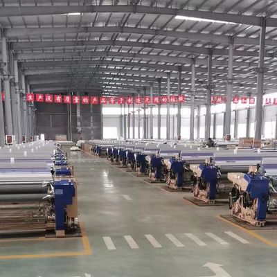 Benang Memutar Mesin Tenun Jet Air Kain Ultrafine Mesin Power Loom
