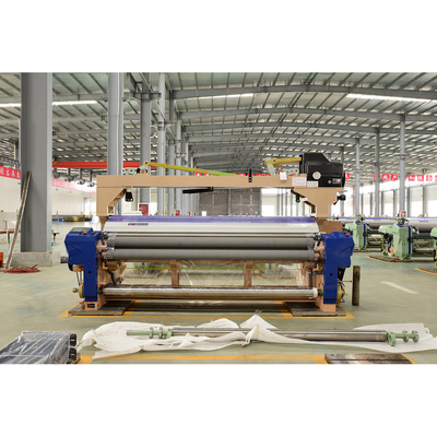 Alat Tenun Kecepatan Tinggi 340cm 800RPM Empat Cam Polos Dobby Water Jet Loom