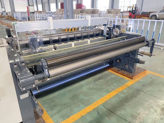 Tenun Jet Air Berkecepatan Tinggi/Tekstil Power Loom dengan Kontrol Elektronik Crank/Cam/Dobby Shedding
