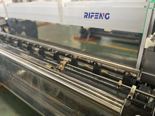 Double Nozzle Air Jet Looms Melepaskan Mesin Tenun Tekstil Dobby Shedding