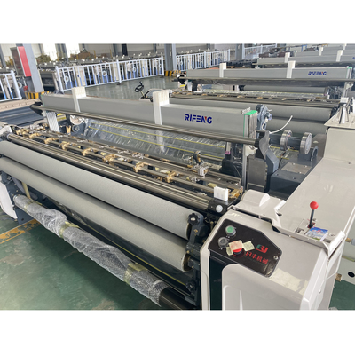 Mesin Tenun Shuttleless Kecepatan Tinggi 1.9m Dobby Shedding Air Jet Fabric