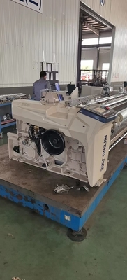 Mesin Jet Air Nozzle Pakan Mesin Tenun Kain Ultra Halus Pompa Tunggal Mesin Tenun Kapas
