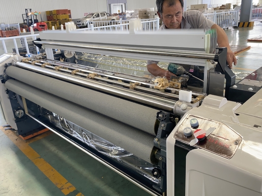 280cm Water Jet Loom Dobby Double Pump Mesin Tenun Tekstil Datar