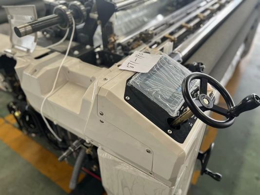 Mesin Tenun Kain Lebar 220cm Mesin Tenun Daya Kecepatan Tinggi Waterjet Double Nozzle