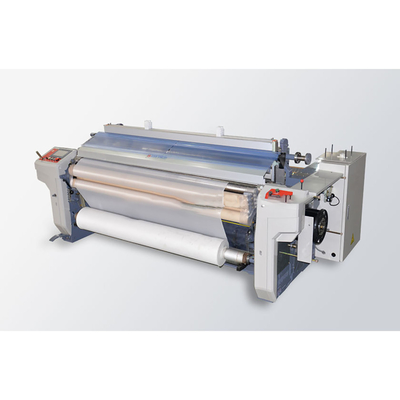Mesin Tenun Kecepatan Tinggi 2 atau 4 Warna Air Jet Power Loom dengan Staubli Cam atau Dobby Shedding