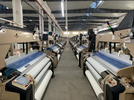 Mesin Tekstil Tenun Polyester Kecepatan Tinggi Waterjet Water Jet Loom 230cm 2.3m