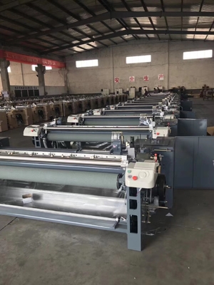 Mesin Tenun Flat Weave 190 Reed Winder Water Jet Loom Dengan 2 Nozzle